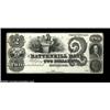 Image 1 : Manchester, VT- Battenkill Bank $2 Jan. 1, 1848 G4 ProofAn attractive Proof on light card stock. Unc