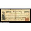 Image 1 : Monkton, VT- Houghton Scrip $5 May 23, 1868Another H.O. Smith project, similar to the efforts above.