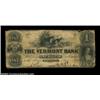 Image 1 : Montpelier, VT-The Vermont Bank $1 Aug. 1, 1849 G2First in an amazing run of notes from this bank, m