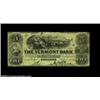 Image 1 : Montpelier, VT- The Vermont Bank $5 Oct. 1, 1849 G8A very scarce note which is the sole $5 issue fro