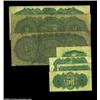 Image 2 : North Pownal, VT - E.M. Thompson5ó, 10ó, 25ó, 50ó Apr. 4, 1876, all grading VF to XF; $1, $2, $5 Sep