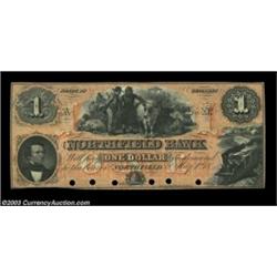 Northfield, VT- Northfield Bank $1 G2cA lovely fully red tinted remainder that is by no means common