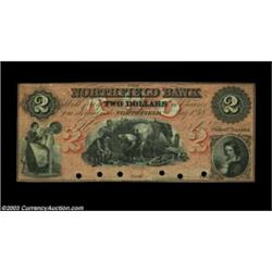 Northfield, VT- Northfield Bank $2 G6cA rare note, listed, as are all of the $2 notes from here, as.