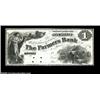 Image 1 : Orwell, VT- The Farmers Bank $1 UNL ProofEx-ABNCo sale Proof without any tint. Uncirculated, 4 POC..