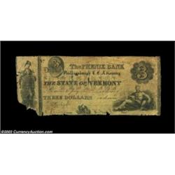 Phillipsburgh, L.C.- The Phenix Bank $3 UNLLow grade, but this design is unlisted in both Haxby and.