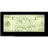 Image 2 : Poultney, VT- The Bank of Poultney $1 G14 a ProofA lovely green tinted Proof which is the Haxby plat