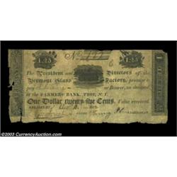 Salisbury, VT- Vermont Glass Factory $1.25 Dec. 4, 1812 Coulter 5Another piece from the early, and v