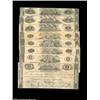 Image 1 : Salisbury, VT - Vermont Glass Factory$1 Jan. 10, 1864 Coulter UNL Fine; $1 June 1, 1814 Coulter 2 VF