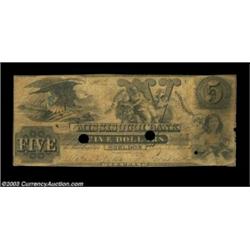 Sheldon, VT- Missisquoi Bank $5 G14A rare note from here which is listed as SENC in Haxby. Very Good