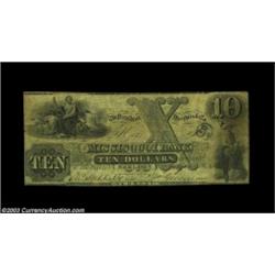 Sheldon, VT- Missisquoi Bank $10 July 1, 1852 G18Another very scarce note, this also listed as SENC.