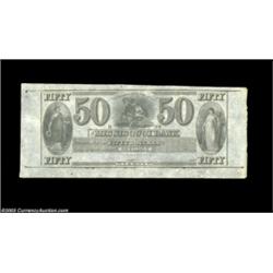 Sheldon, VT - Missisquoi Bank $20 Jan. 1, 1853 G22 Coulter 21 Fine POC; $20 Oct. 1, 1862 G22a Coulte