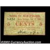 Image 1 : South Hardwick, VT- Holton & Judwine 5ó Nov. 13, 1862 Coulter 1A rare piece of scrip we've not seen.