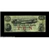 Image 1 : St. Albans- The Bank of St. Alban's $10 Jan. 1, 1863 UNLUnlisted in Haxby with this date, or with th