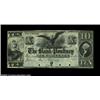 Image 1 : West Poultney, VT- The Bank of Poultney $10 G8A rare remainder of a note which is unlisted in Coulte