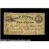 Image 1 : West Wardsboro, VT- O.C. Fitts 10ó, 25ó Nov. 1, 1862 Coulter 1, UNLTwo pieces, the first signed and.