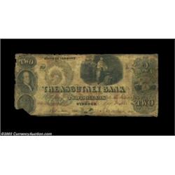Windsor, VT- The Ascutney Bank $2 May 1, 1848 G4A second rare note from this bank, also listed as SE