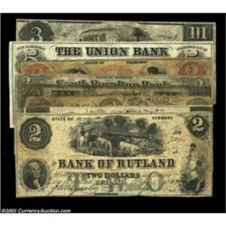 A Trip Through VermontRutland, VT - Bank of Rutland $1 May 1, 1862 S5 Coulter 9 Fine; $5 May 23, 182