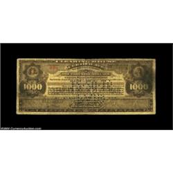 Seattle, WA- The Seattle Clearing House $1000 Dec. 13, 1911This very rare item is the second of its.