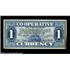 Image 1 : Sedalia, MO - City of Sedalia $1 1933A nice Depression era scrip item from this community, in an unu