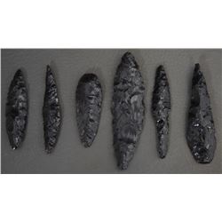 COLLECTION OF ABSIDION BLADES