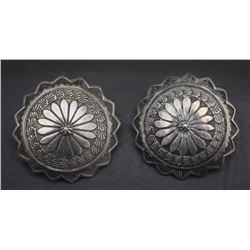TWO NAVAJO EARRINGS