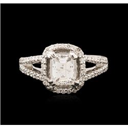 18KT White Gold 1.37ctw Diamond Ring