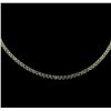 Image 1 : 41.25ctw Sapphire Necklace - 14KT Yellow Gold