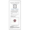 Image 3 : 4.21ct Pink Tourmaline and Diamond Ring - 14KT White Gold