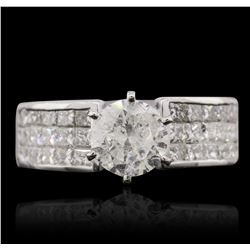 18KT White Gold 3.45ctw Diamond Ring