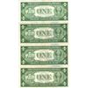 Image 2 : 1935 $1 Silver Certificate Lot of 4 Assorted Bills