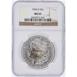 1904-O NGC MS63 Morgan Silver Dollar