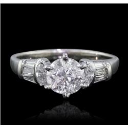 14KT White Gold 1.53ctw Diamond Ring