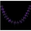 Image 2 : 370.00ctw Amethyst Bead Necklace