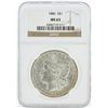 Image 1 : 1886 NGC MS63 Morgan Silver Dollar
