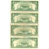 Image 2 : 1963 $5 Red Seal Bill Lot of 4