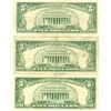 Image 2 : 1963 $5 Red Seal Bill Lot of 3