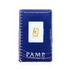 Image 1 : 1 Gram Gold Bar - Pamp Suisse Lady Fortuna 999.9 Fine Gold