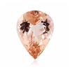 Image 1 : 16.62ctw. Natural Pear Cut Morganite