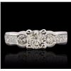 Image 1 : 14KT White Gold 1.95ctw Diamond Ring