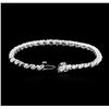 Image 3 : 14KT White Gold 2.23ctw Diamond Tennis Bracelet