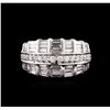 Image 1 : 14KT White Gold 1.91ctw Diamond Ring