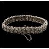 Image 2 : 8.10ctw Diamond Bracelet - 14KT White Gold