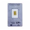 Image 2 : 1 Gram Gold Bar - Pamp Suisse Lady Fortuna 999.9 Fine Gold