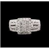 Image 1 : 1.70ctw Diamond Ring - 14KT White Gold