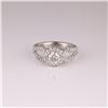 Image 1 : 1.07ctw Diamond Ring - 14KT White Gold