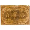 Image 1 : First Issue United States 5 Cent Fractional Currency Note