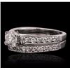 Image 2 : 18KT White Gold 1.13ctw Diamond Wedding Set