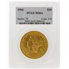 Image 1 : 1904 PCGS MS64 $20 Liberty Head Double Eagle Gold Coin
