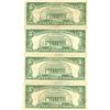 Image 2 : 1963 $5 Red Seal Bill Lot of 4