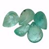 Image 1 : 3.27ctw Pear Mixed Emerald Parcel